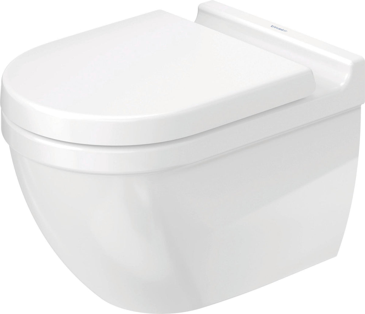 Duravit Wand-WC Starck 3 540 mm Tiefspüler spülrandlos Durafix weiß