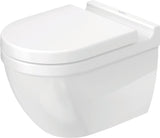 Duravit Wand-WC Starck 3 540 mm Tiefspüler spülrandlos Durafix weiß
