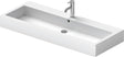 DURAVIT Waschtisch Vero 1200 mm mit Überlauf und Hahnlochbank, weiß, wandmontiert