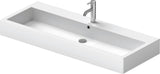 Duravit Waschtisch Vero 1200 mm mit Überlauf und WonderGliss, weiß