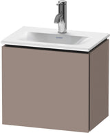 Duravit L-Cube Waschtischunterbau 440 mm, 1 Tür links, weiß matt – Wandhängend