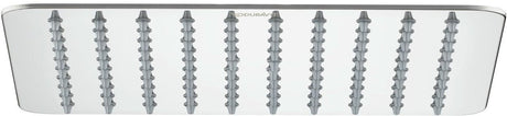 DURAVIT Kopfbrause 200x200mm eckig Chrom Rain – 1 Strahl, Antikalk, Wand- & Deckenmontage