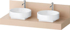 Beidseitig, Sandbeige