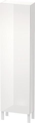 Duravit Hochschrank L-Cube 243x500x1760mm Nussbaum dunkel, 1 Tür rechts, wandhängend