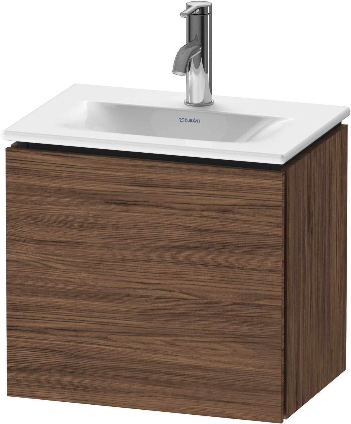Duravit L-Cube Waschtischunterbau 440 mm, 1 Tür links, weiß matt – Wandhängend