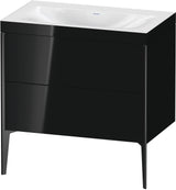 DURAVIT XViu c-bonded Waschtischset 800 mm mit 2 Auszügen, bodenstehend, Soft-Close