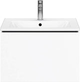 Duravit L-Cube Waschtischunterbau 620 mm taupe supermatt mit Tip-On-Technik
