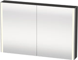 DURAVIT XSquare Spiegelschrank 1200 mm mit LED-Beleuchtung, 2 Türen und Soft-Close