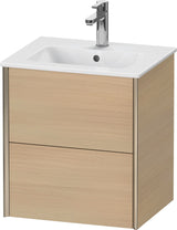 DURAVIT XViu Waschtischunterbau wandhängend 510 mm mit 2 Schubkästen und Tip-on Technik