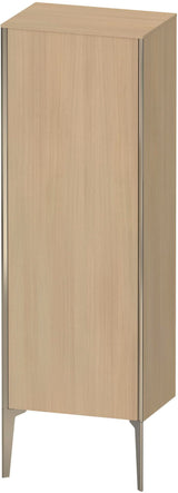 Duravit XViu Halbhochschrank 1330 mm, mediterrane Eiche, mit Tip-on Technik & Soft-Close