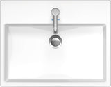 DURAVIT Vero Air Waschtisch 600 mm ohne Überlauf, mit Hahnlochbank, weiß