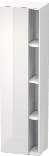 DURAVIT DuraStyle Hochschrank 360x500x1800mm, 1 Tür links, weiß matt – Wandhängend mit Soft-Close