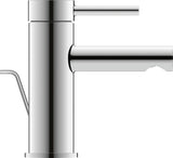 Duravit Circle Einhebel-Waschtischmischer Chrom – ohne Zugstange, 100 mm Auslauf, Keramikmischsystem
