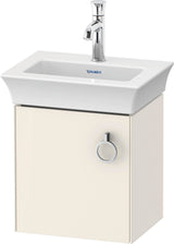 DURAVIT White Tulip Waschtischunterbau wandhängend 384 mm Nussbaum Taupe von Philippe Starck