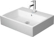 Duravit Waschtisch Vero Air 600 mm mit Überlauf und Hahnlochbank, weiß