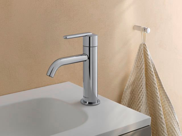 DURAVIT Balcoon Einhebel-Waschtischmischer Chrom mit Kaltstart-Funktion & Fresh Start