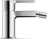 DURAVIT B.2 Einhebel-Bidetmischer Chrom 127 mm mit Zugstangen-Ablaufgarnitur