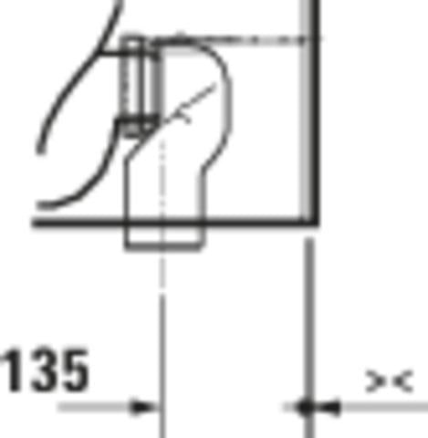 DURAVIT D-Neo Stand-Tiefspül-WC 580 mm weiß rimless mit HygieneGlaze