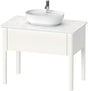 DURAVIT Luv Waschtischunterbau bodenstehend 1 Auszug 938 mm Weiß Seidenmatt