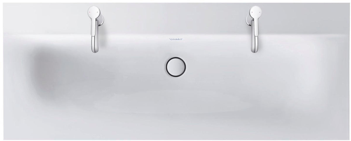 Duravit C.1 Einhebel-Waschtischmischer M mit Zugstange, Schwarz Matt