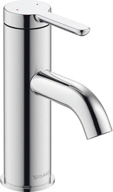 Duravit C.1 Einhebel-Waschtischmischer 91 mm Schwarz Matt – Ohne Zugstange