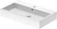 Duravit Waschtisch Vero Air 800 mm mit Überlauf, Hahnlochbank und geschliffenem Weiß