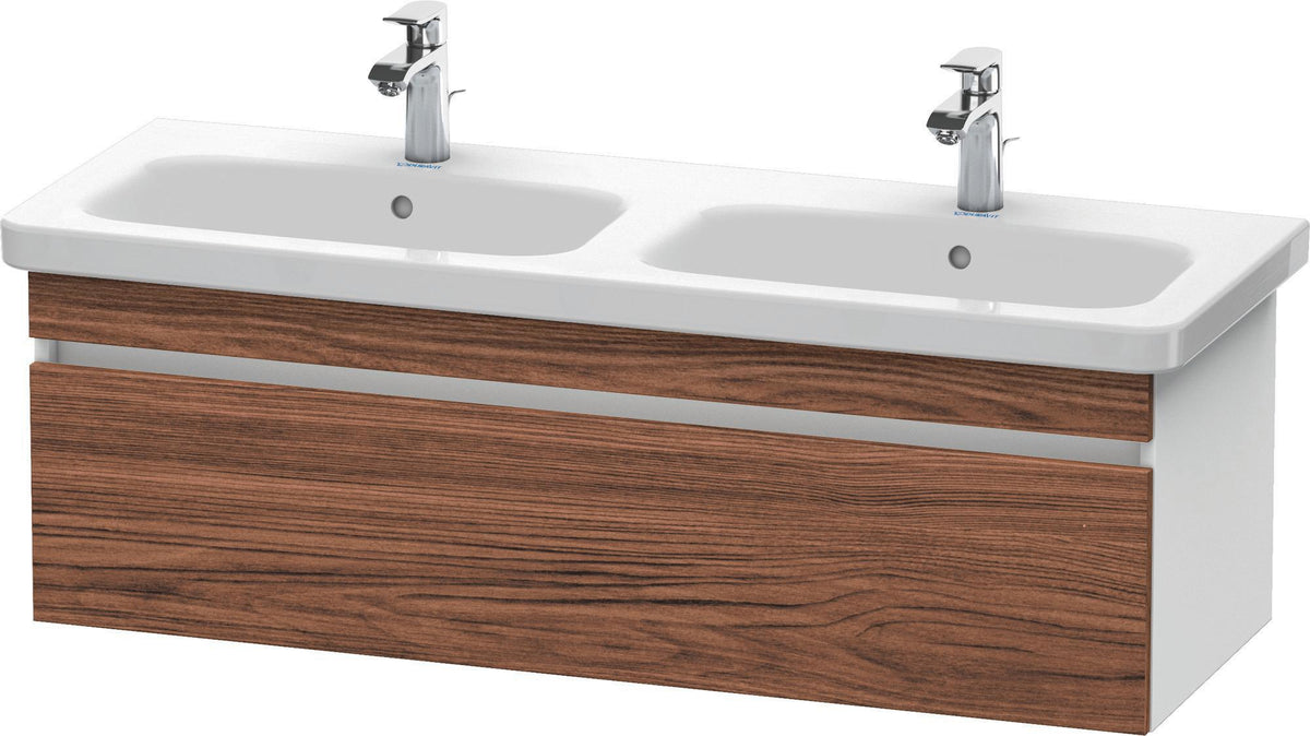 Duravit DuraStyle Waschtischunterbau 1230 mm betongrau matt – wandhängend, 1 Auszug, Soft-Close