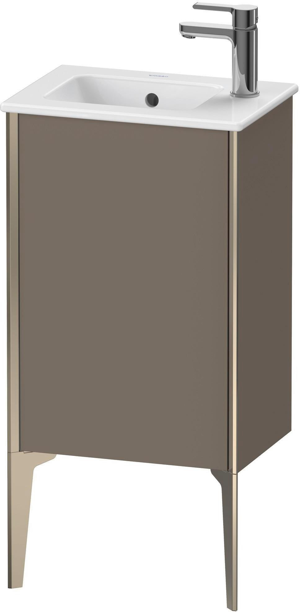 Duravit XViu Waschtischunterbau bodenstehend 594 mm mit 1 Tür in dolomiti grey – Design von sieger design