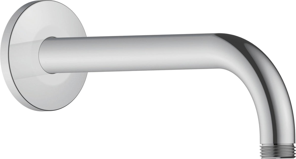 DURAVIT Brausearm L 210 mm Wandmontage Rosette rund Chrom – 1/2 Zoll Anschluss