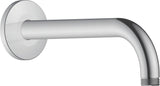 DURAVIT Brausearm L 210 mm Wandmontage Rosette rund Chrom – 1/2 Zoll Anschluss