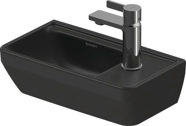 DURAVIT D-Neo Handwaschbecken 400 mm Weiß mit WonderGliss – Wandhängend, 1 Hahnloch