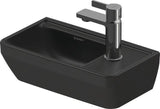 DURAVIT D-Neo Handwaschbecken 400 mm Weiß mit WonderGliss – Wandhängend, 1 Hahnloch