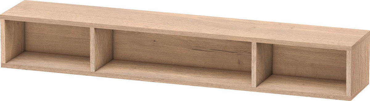 DURAVIT L-Cube Regalelement 800 mm, 3 Fächer, betongrau matt, wandhängend
