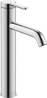 DURAVIT C.1 Einhebel-Waschtischmischer L mit FreshStart & MinusFlow, Chrom