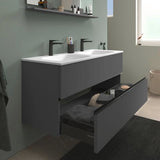 DURAVIT Sivida Spiegelablage 1200 mm in Chrom/Weiß Hochglanz – Ablage mit Befestigungsmaterial