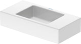 DURAVIT Vero Air Handwaschbecken 500 mm ohne Hahnloch & Überlauf – Weiß, wandhängend
