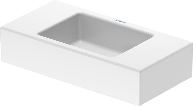 DURAVIT Vero Air Handwaschbecken 500 mm ohne Hahnloch & Überlauf – Weiß, wandhängend