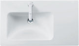 DURAVIT ME by Starck Möbelwaschtisch 830 mm, Weiß, Becken links, mit Überlauf