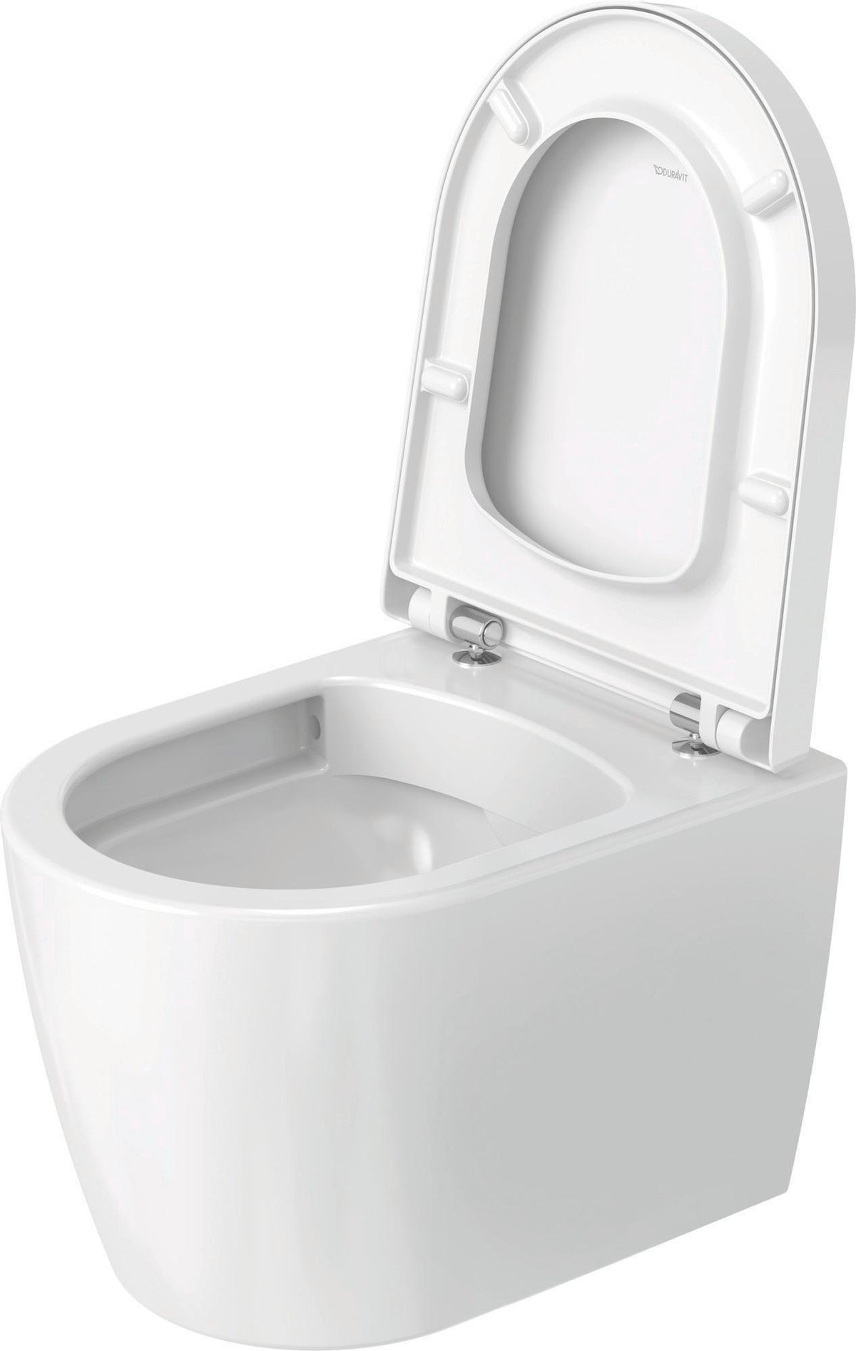 DURAVIT Wand-WC ME by Starck 480 mm Weiß Seidenmatt Rimless Tiefspüler