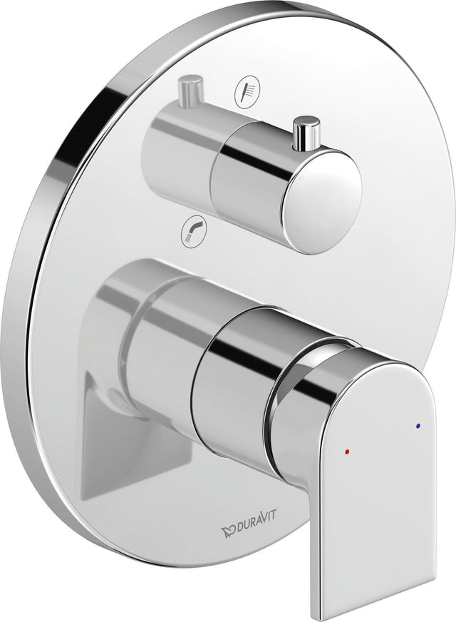 DURAVIT Tulum by Starck Einhebel-Wannenmischer Unterputz mit Keramikmischsystem und Umstellventil
