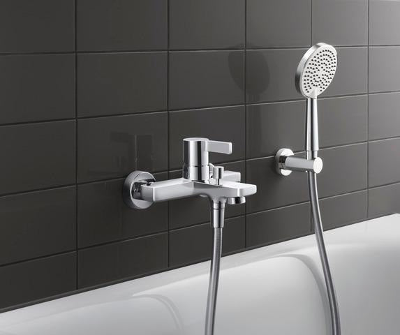 DURAVIT Handbrause MinusFlow 3-Jet D110 Soft Rain/Rain/Intense Rain, Schwarz M.