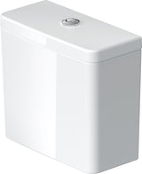 Duravit D-Neo Spülkasten Weiß mit WonderGliss, Dual Flush 6/3 L, Wasseranschluss unten links