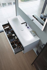 DURAVIT Starck T Handtuchring Chrom 210 mm – Schwenkbar, Verdeckte Befestigung, Rostfreier Stahl