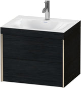 DURAVIT XViu Waschtischunterbauset c-bonded 503x600x480 mm Eiche mit 2 Schubkästen