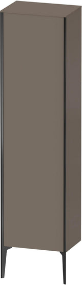 Duravit Hochschrank XViu 1770 mm, 1 Tür, Soft-Close, flannel grey seidenmatt