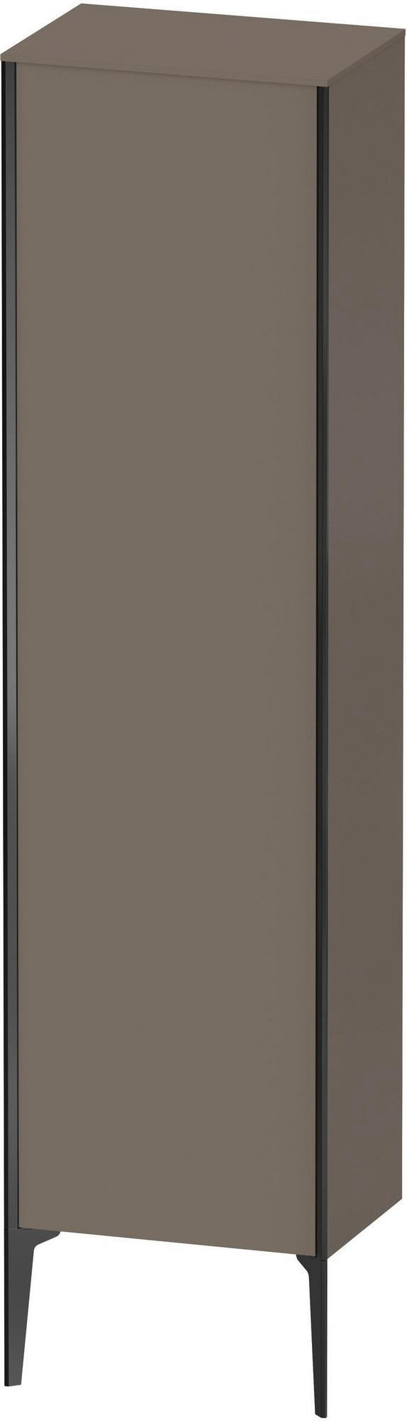 Duravit Hochschrank XViu 1770 mm, 1 Tür, Soft-Close, flannel grey seidenmatt