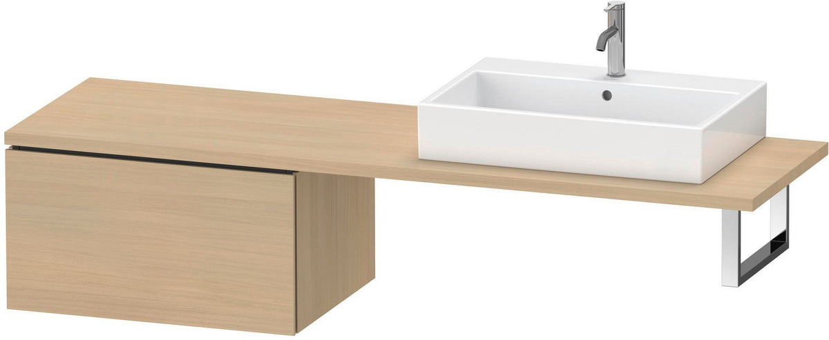 DURAVIT L-Cube Unterschrank 720 mm weiß matt – 1 Auszug, wandhängend, Tip-on
