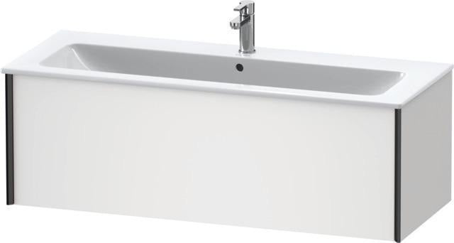 Duravit Waschtischunterbau XVIU 1210 mm weiß matt – wandhängend mit Tip-On-Technik