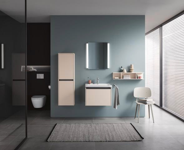 DURAVIT D-Neo Wand-Tiefspül-WC 540 mm spülrandlos weiß inkl. Durafix