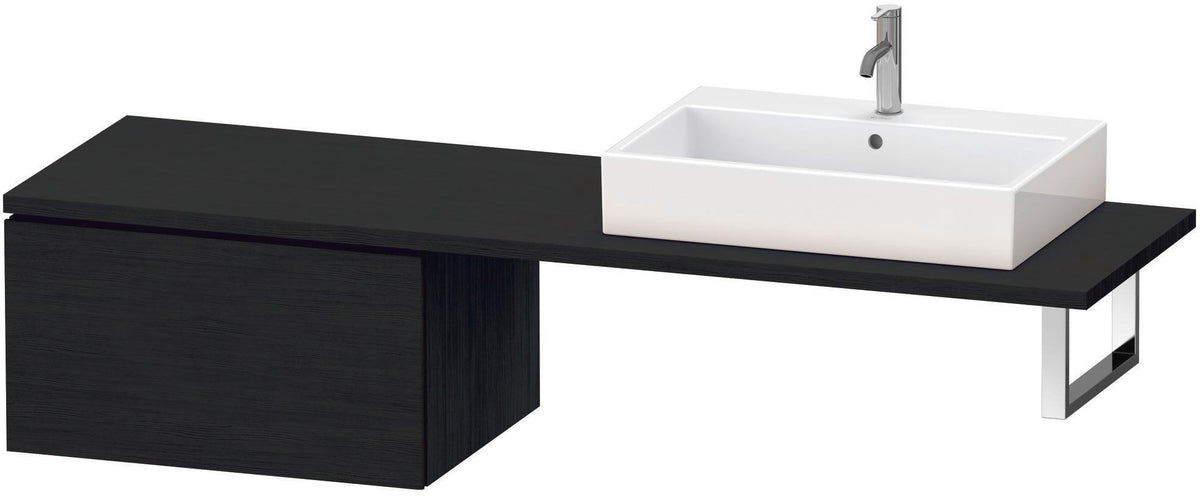 DURAVIT L-Cube Unterschrank 720 mm weiß matt – 1 Auszug, wandhängend, Tip-on